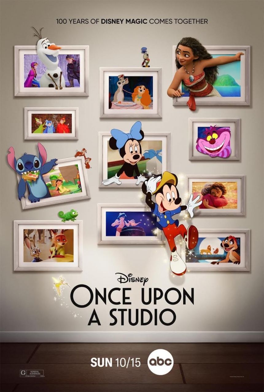 Poster for Disney's "Once Upon A Studio"